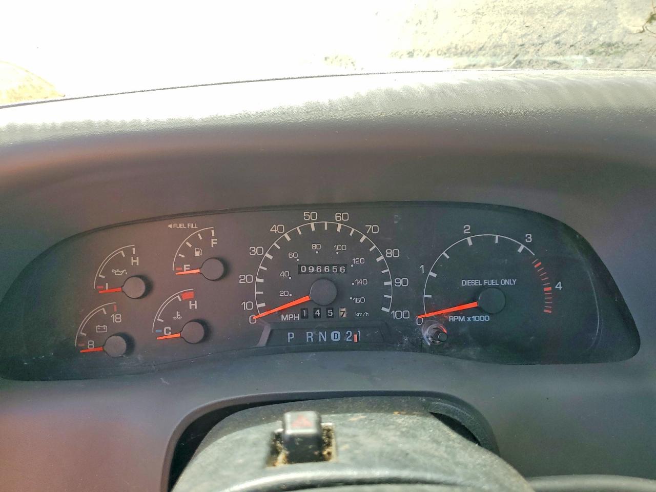 2001 Ford F250 Super Duty Blue vin: 1FTNX21F01EA74197