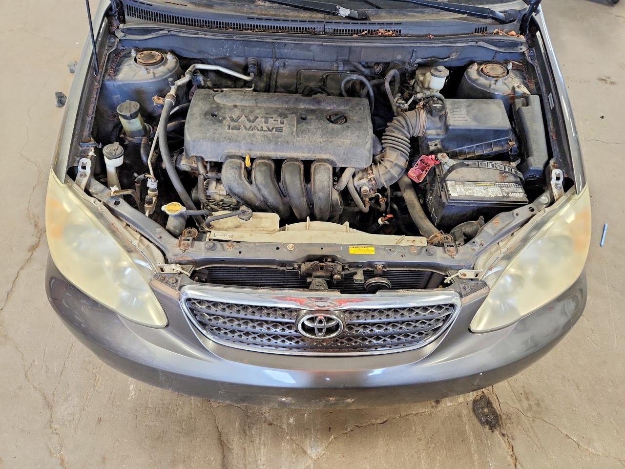 2008 Toyota Corolla Le Gray vin: 1NXBR32E68Z943860