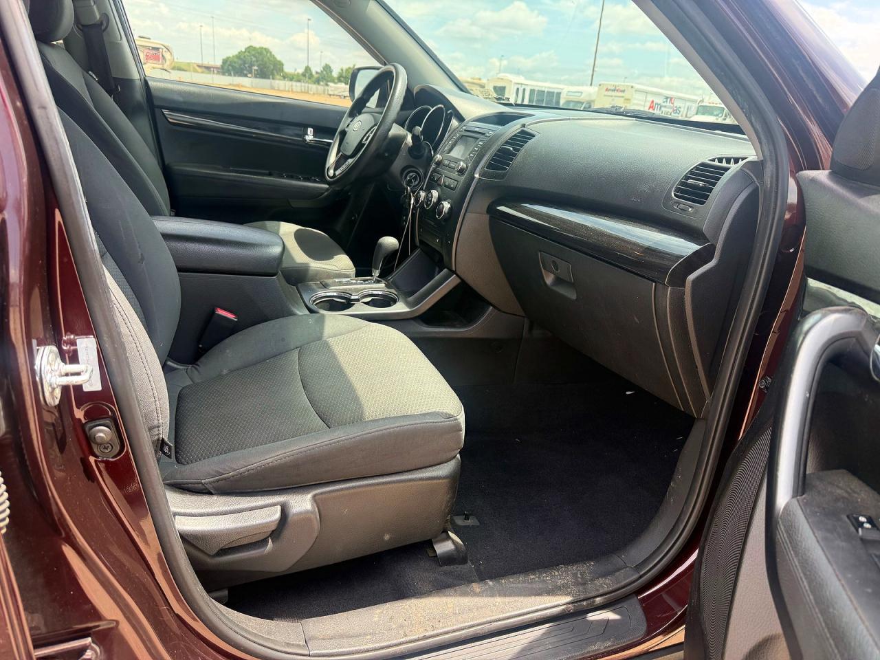 2013 Kia Sorento Lx Purple vin: 5XYKT3A68DG391838