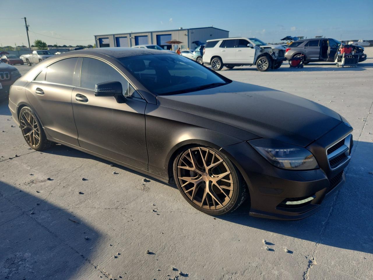 2012 Mercedes-benz Cls 550 Gray vin: WDDLJ7DB4CA014809