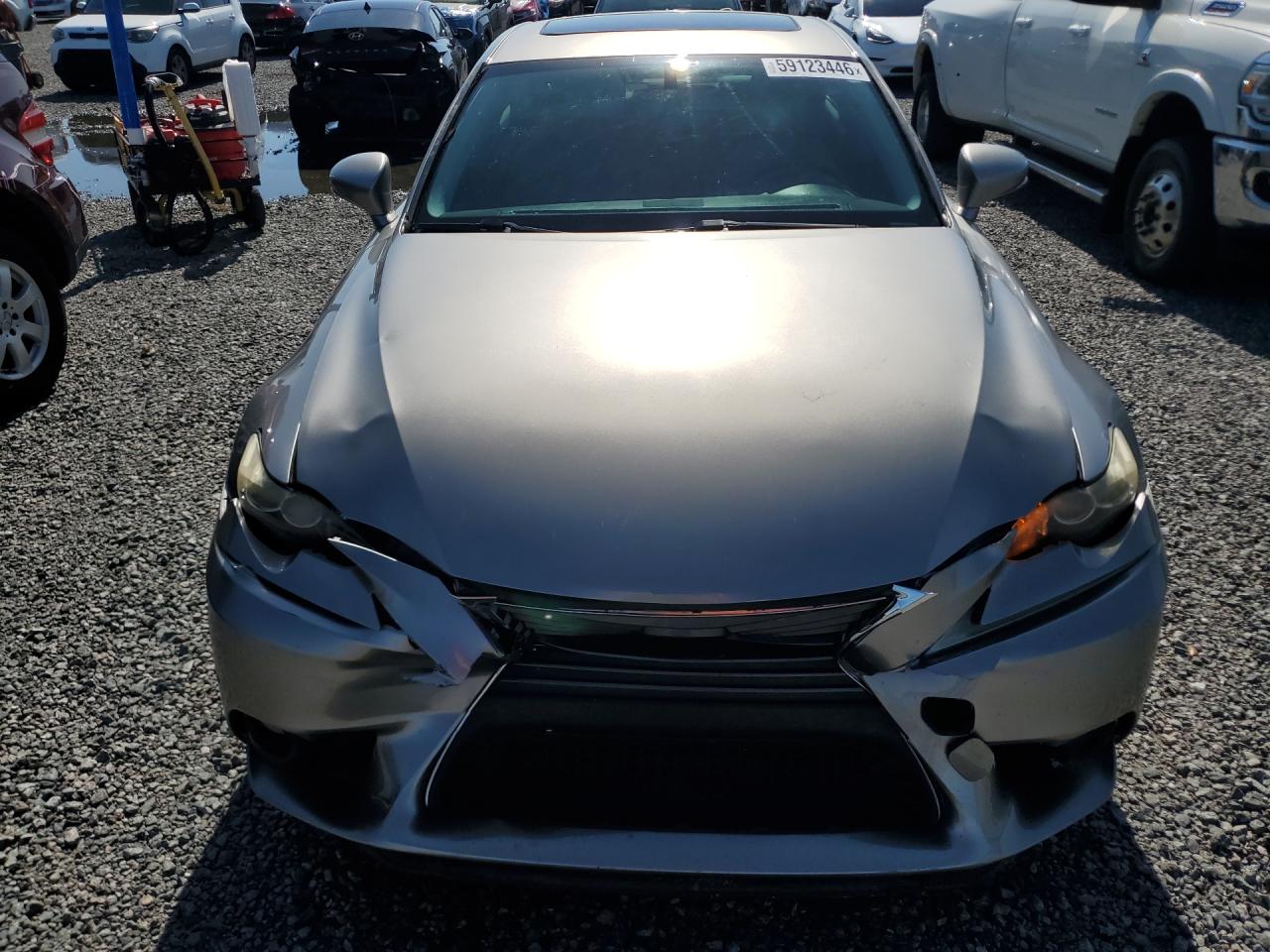 2014 Lexus Is 250 Silver vin: JTHBF1D25E5032752