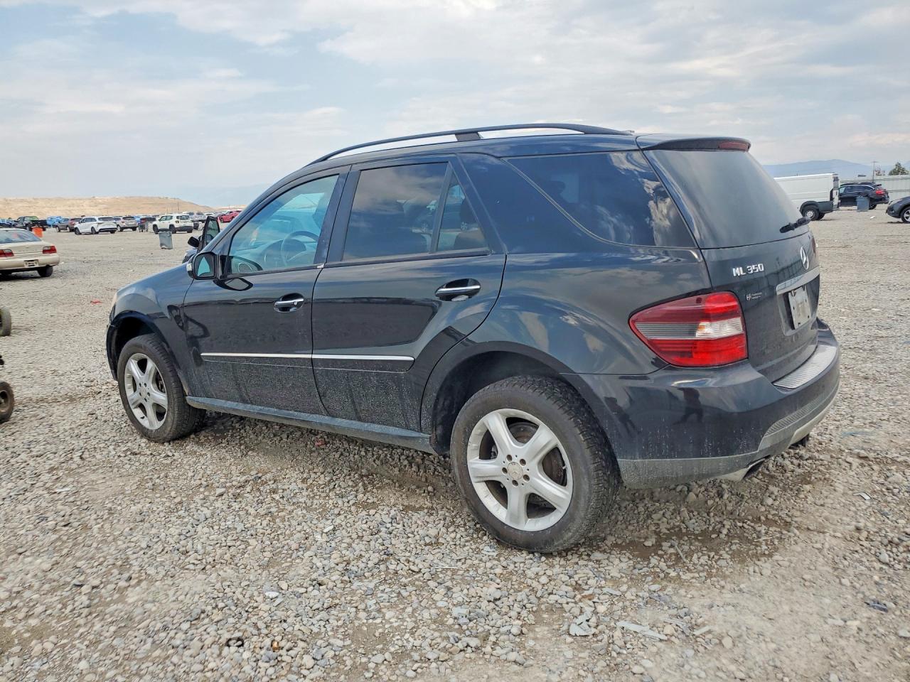 2008 Mercedes-benz Ml 350 Black vin: 4JGBB86E28A431459