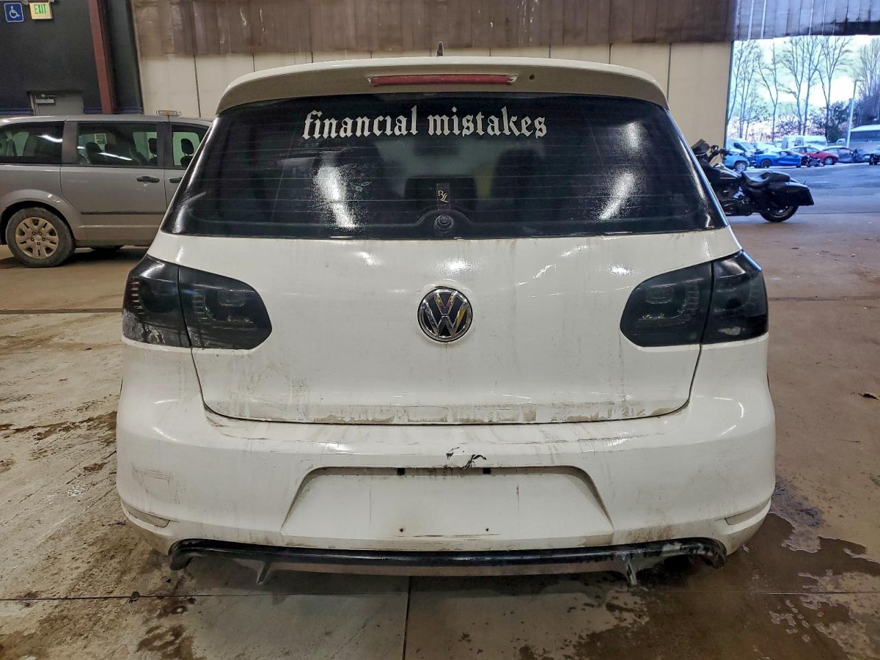 2011 Volkswagen Gti Белый vin: WVWED7AJ2BW173447
