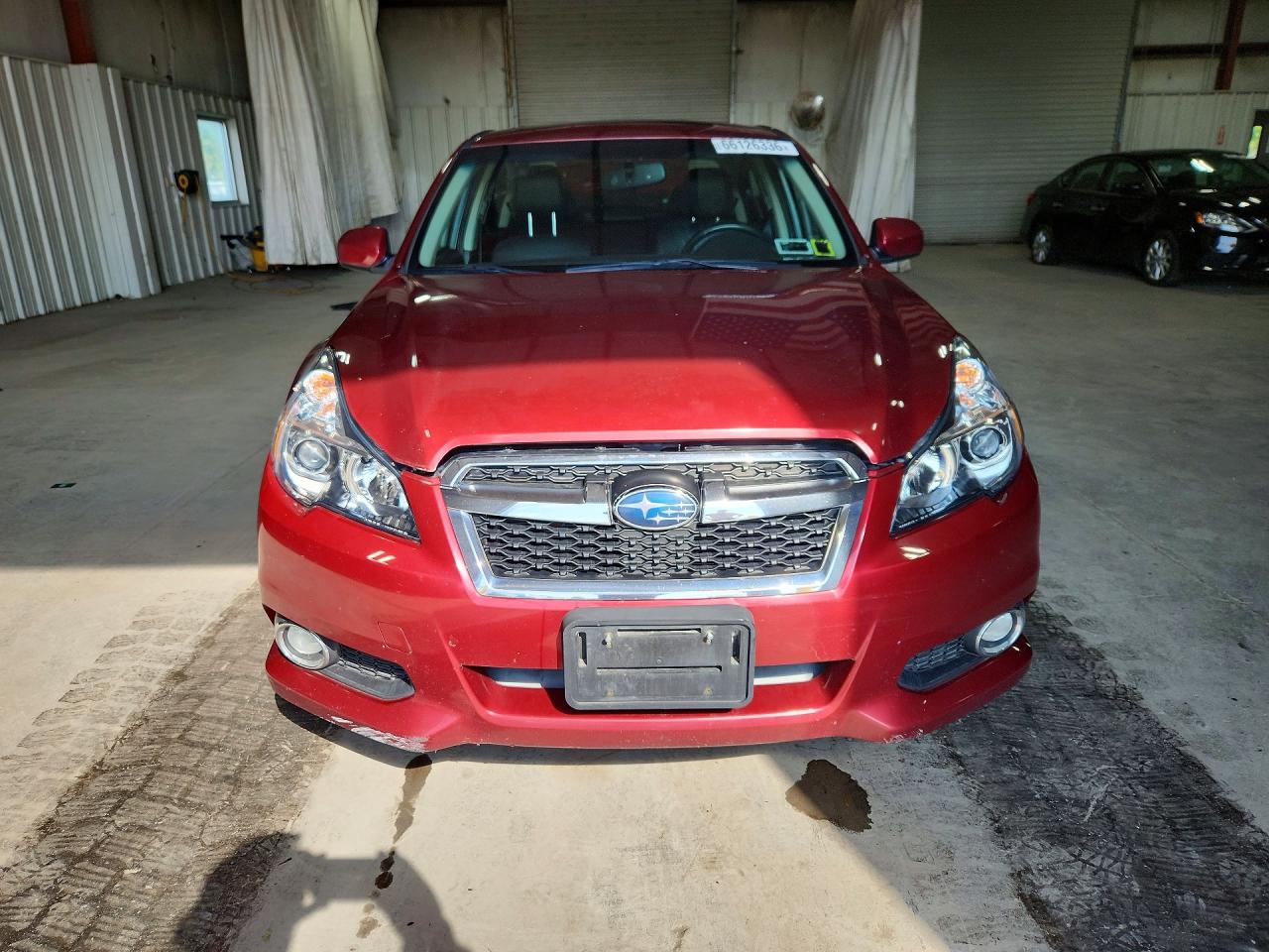2014 Subaru Legacy 3.6r Limited Red vin: 4S3BMDM61E2022202