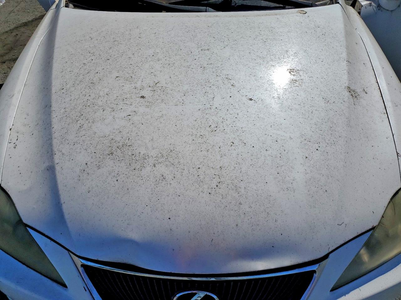 2007 Lexus Is 250 White vin: JTHBK262272030993
