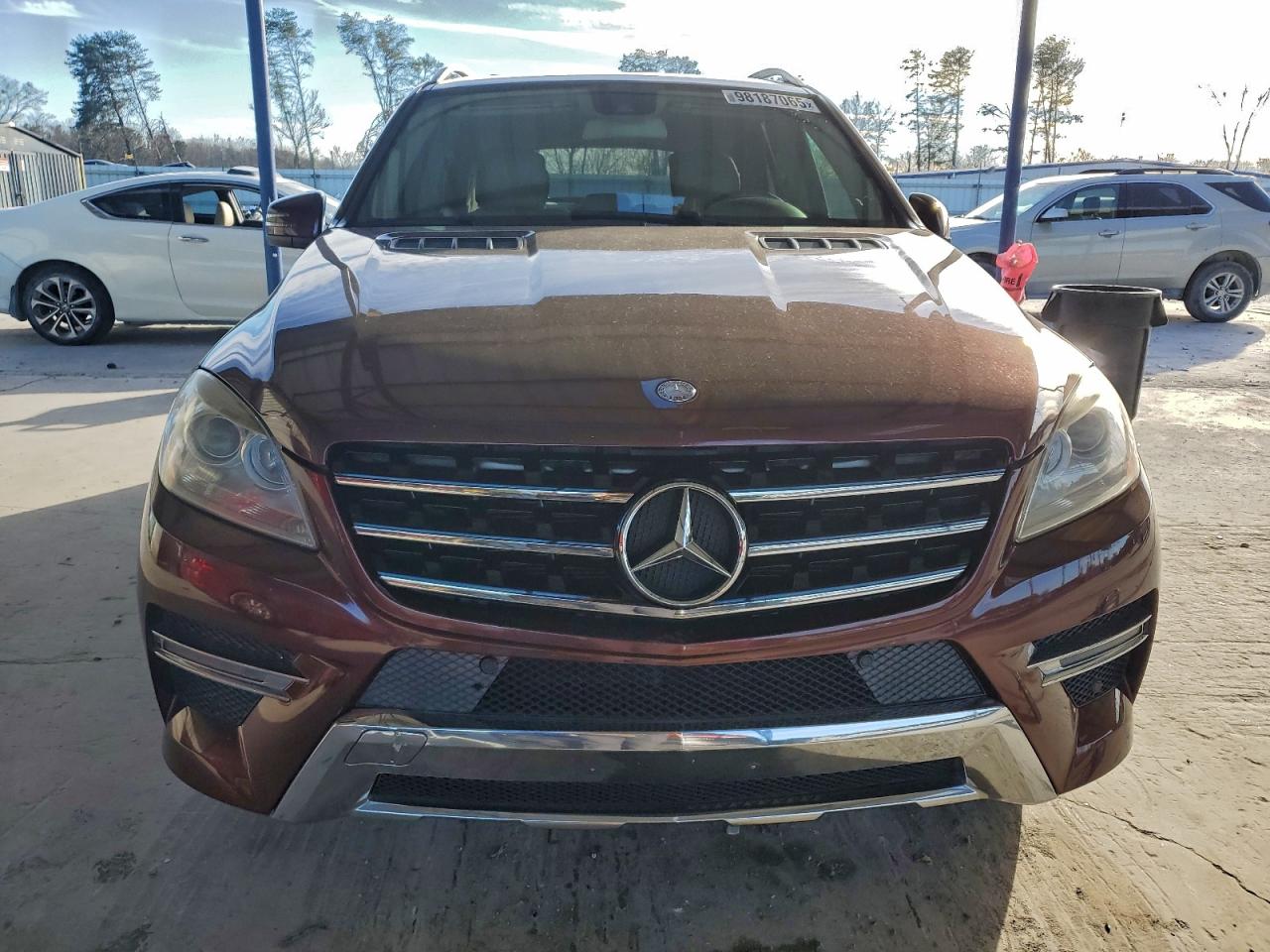 2013 Mercedes-benz Ml 550 4matic Brown vin: 4JGDA7DB4DA252395