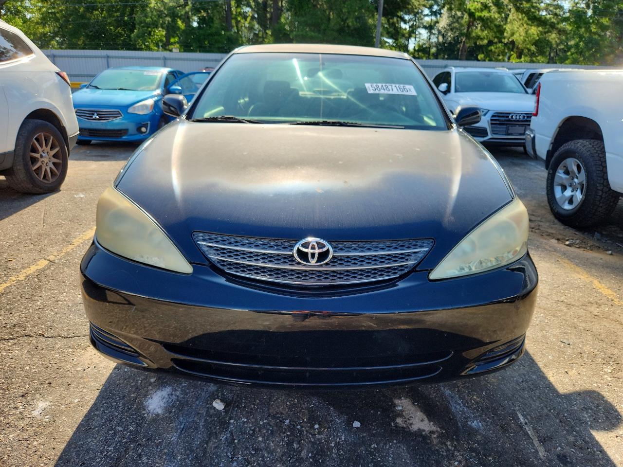 2002 Toyota Camry Le Black vin: 4T1BE32K42U085524