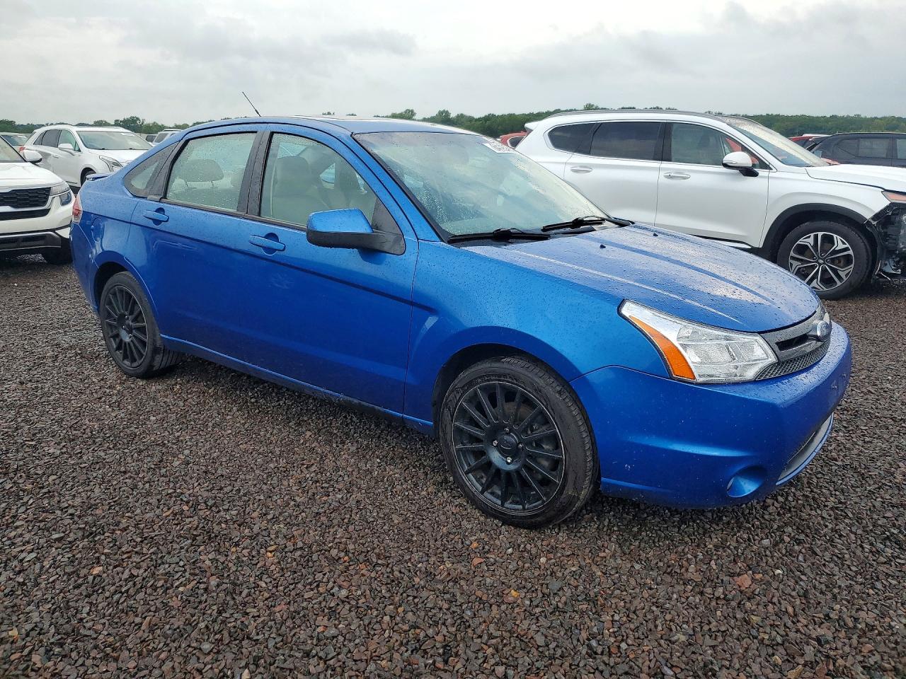2010 Ford Focus Ses Синий vin: 1FAHP3GN0AW190498
