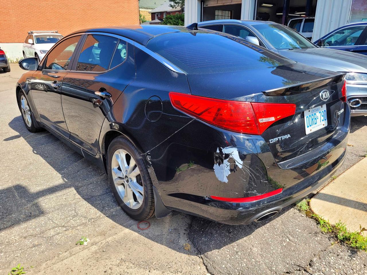 2013 Kia Optima Ex Black vin: KNAGN4A64D5377057