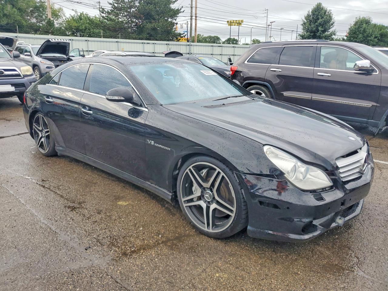 2006 Mercedes-benz Cls 55 Amg Black vin: WDDDJ76X76A036109