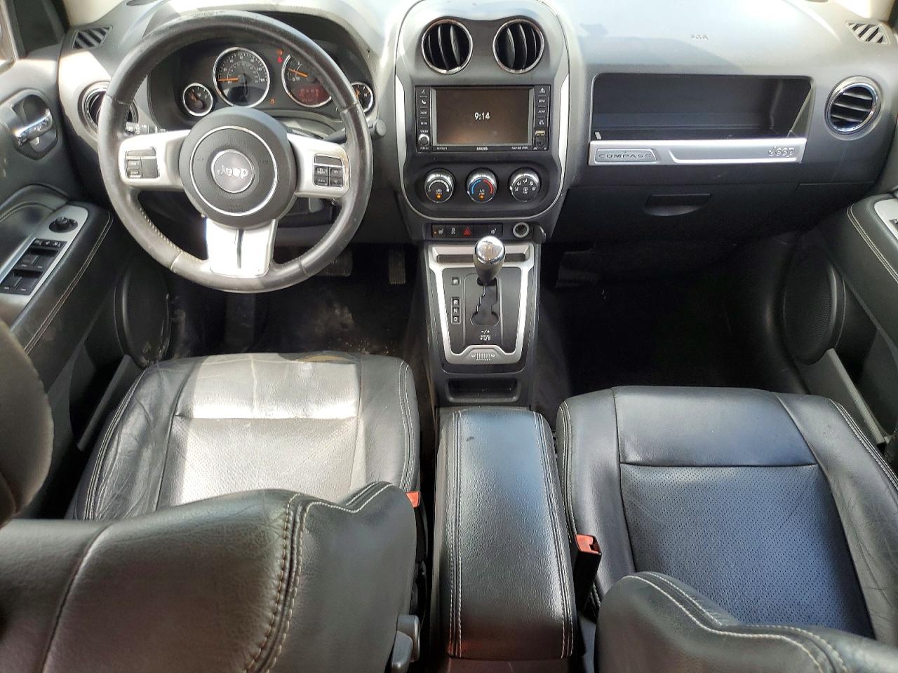 2015 Jeep Compass Latitude Black vin: 1C4NJCEA8FD164846