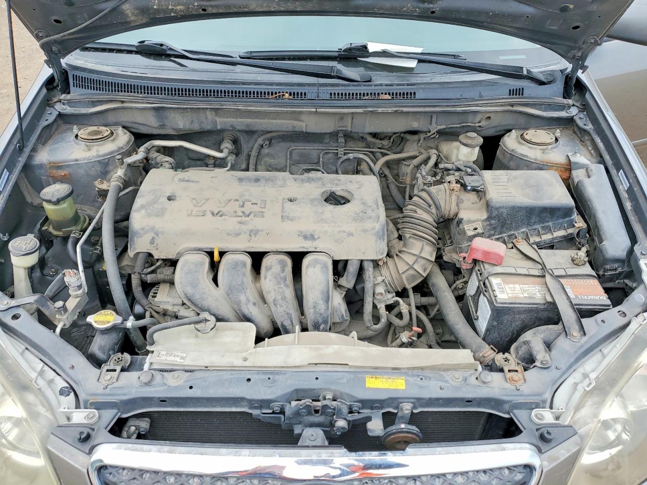 2008 Toyota Corolla S Серый vin: 1NXBR32E18Z988494
