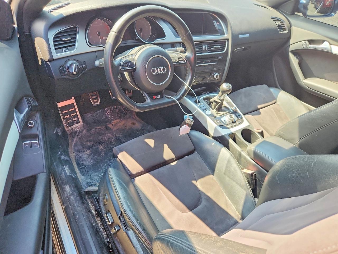 2013 Audi S5 Premium Plus Black vin: WAUGGAFR2DA014226
