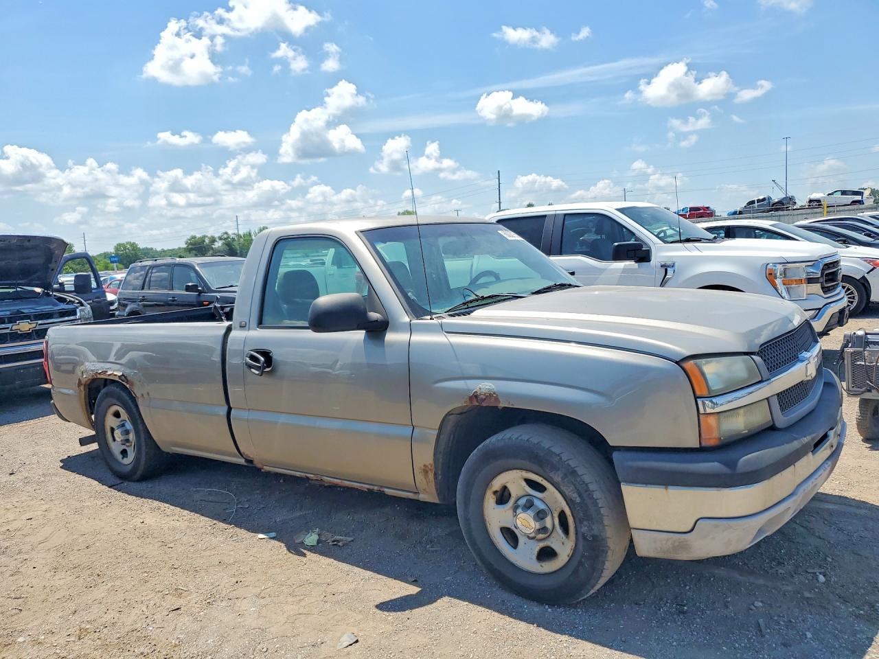2003 Chevrolet Silverado C1500 Tan vin: 1GCEC14V33Z247277