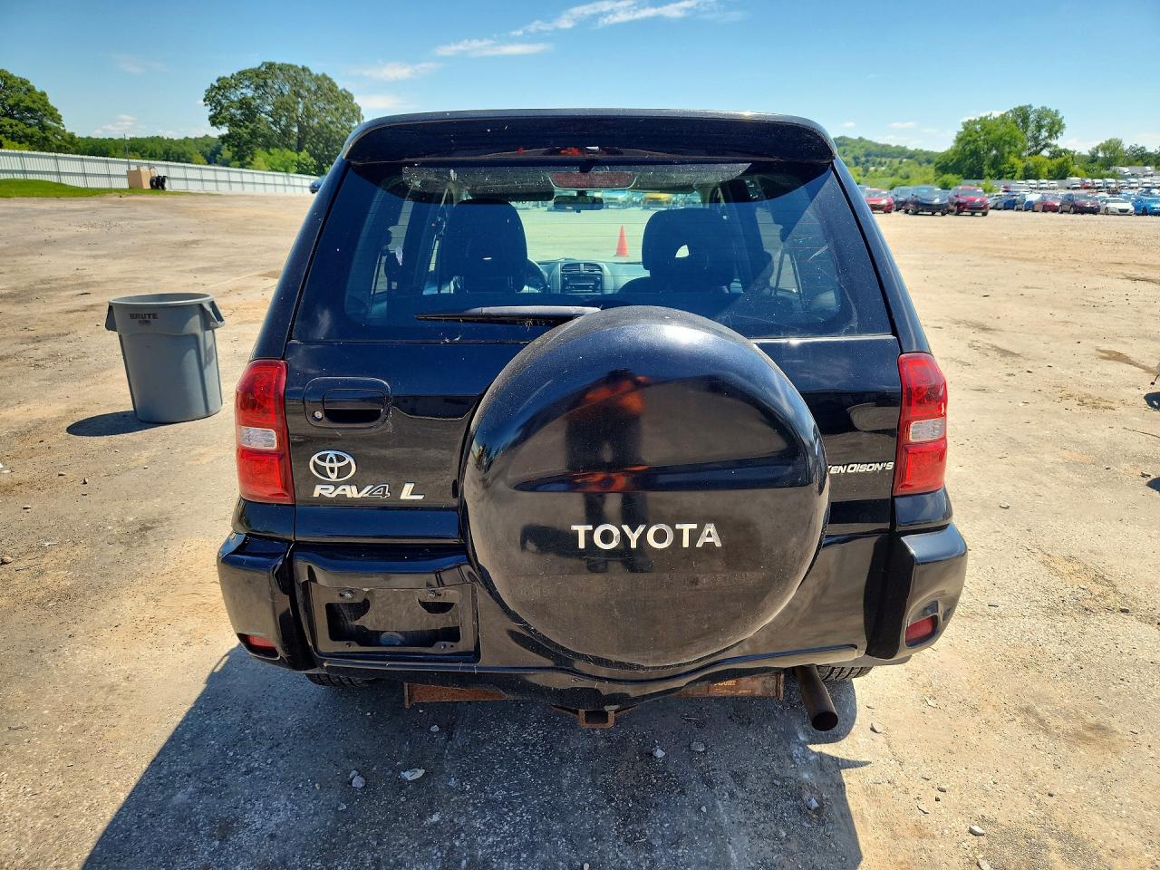2004 Toyota Rav4 Base Black vin: JTEGD20V240010105
