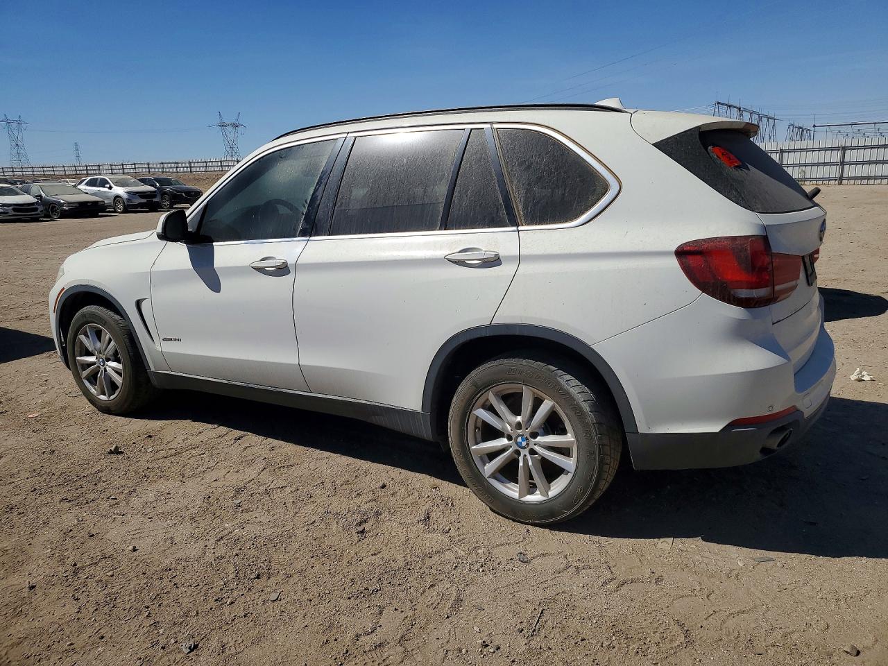 2015 Bmw X5 Xdrive35i White vin: 5UXKR0C5XF0K62718