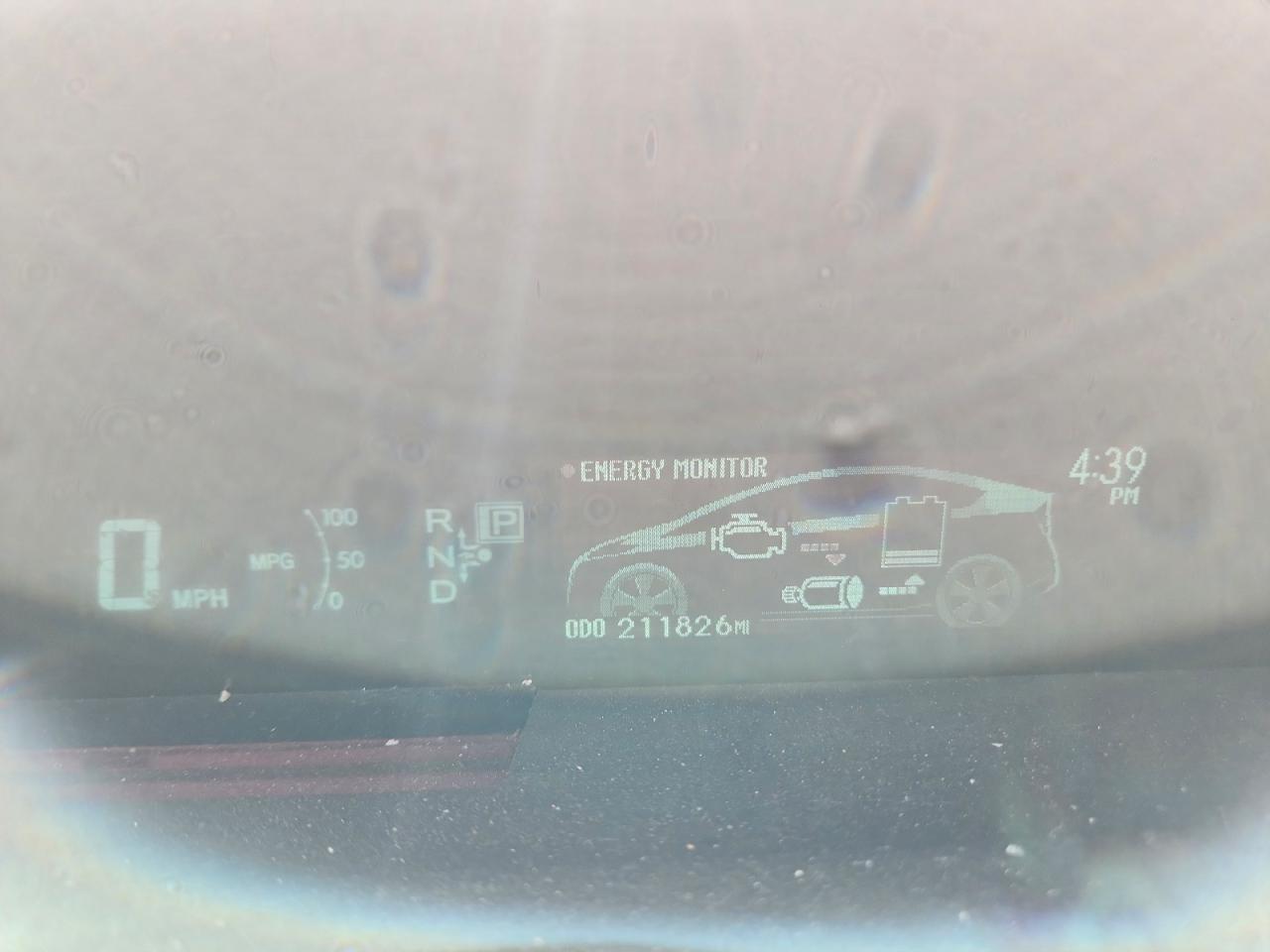 2011 Toyota Prius Two Gray vin: JTDKN3DU2B1419814