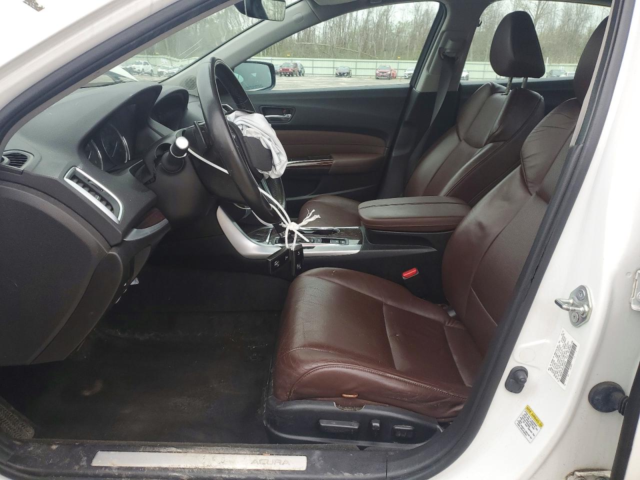 2015 Acura Tlx Tech White vin: 19UUB1F59FA026606