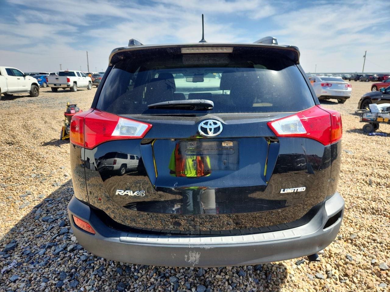 2015 Toyota Rav4 Limited Черный vin: 2T3YFREV2FW161674