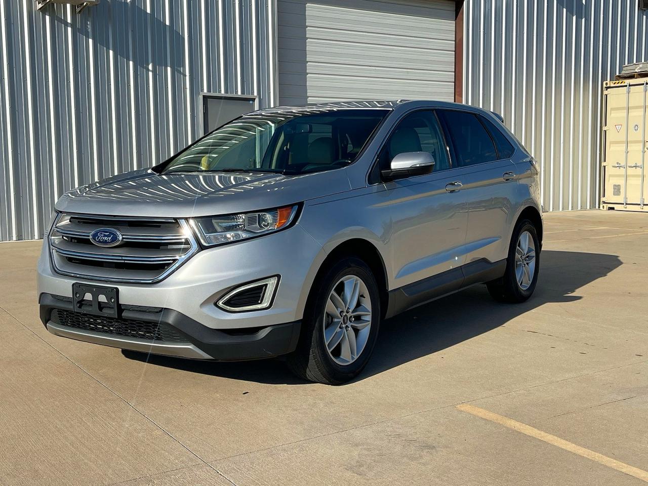 2015 Ford Edge Sel Silver vin: 2FMTK3J96FBB33788