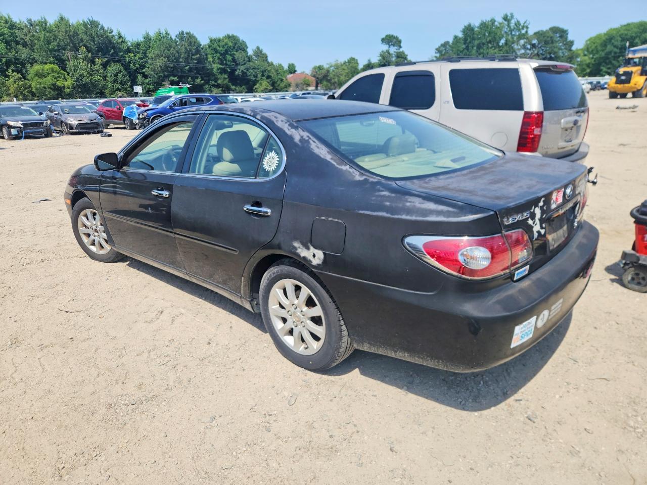 2003 Lexus Es 300 Black vin: JTHBF30G730148607