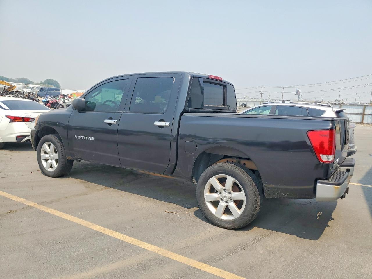 2008 Nissan Titan Xe Черный vin: 1N6AA07C88N336248