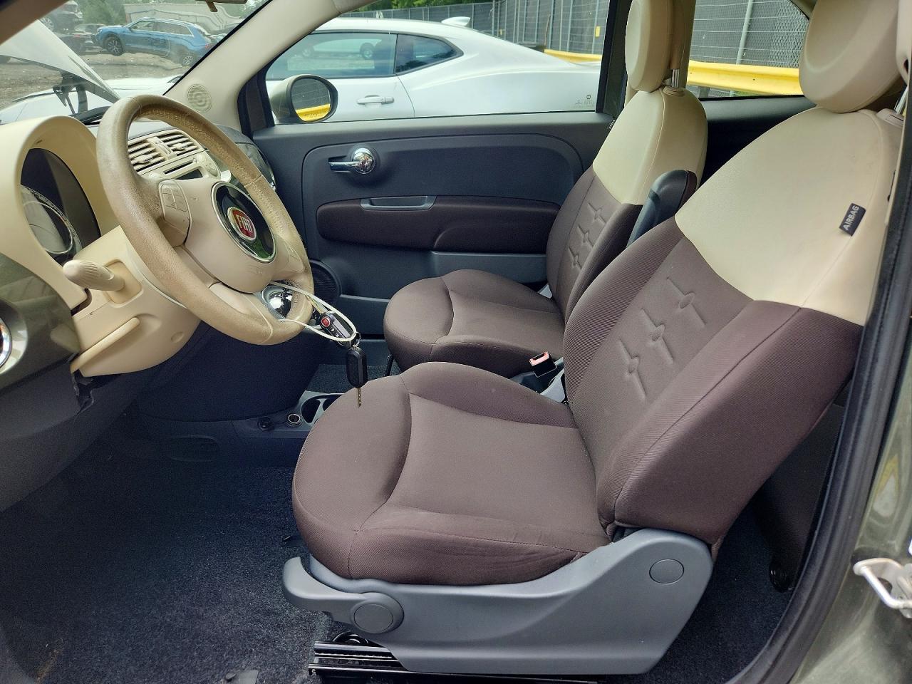 2013 Fiat 500 Pop Green vin: 3C3CFFAR6DT515917