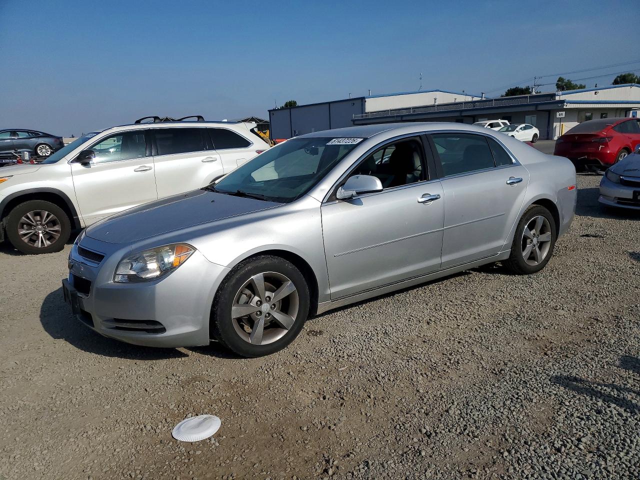 2012 Chevrolet Malibu 2lt Silver vin: 1G1ZD5E04CF385204