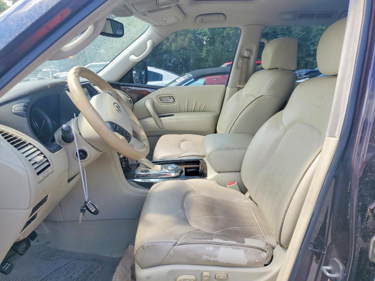 2011 Infiniti Qx56 Base Burgundy vin: JN8AZ2ND0B9701352