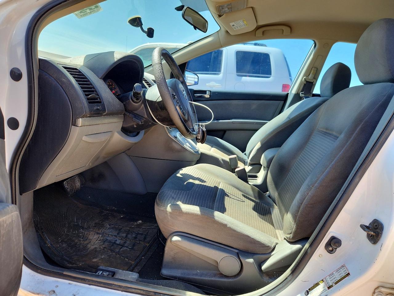 2008 Nissan Sentra 2.0 White vin: 3N1AB61E98L651737