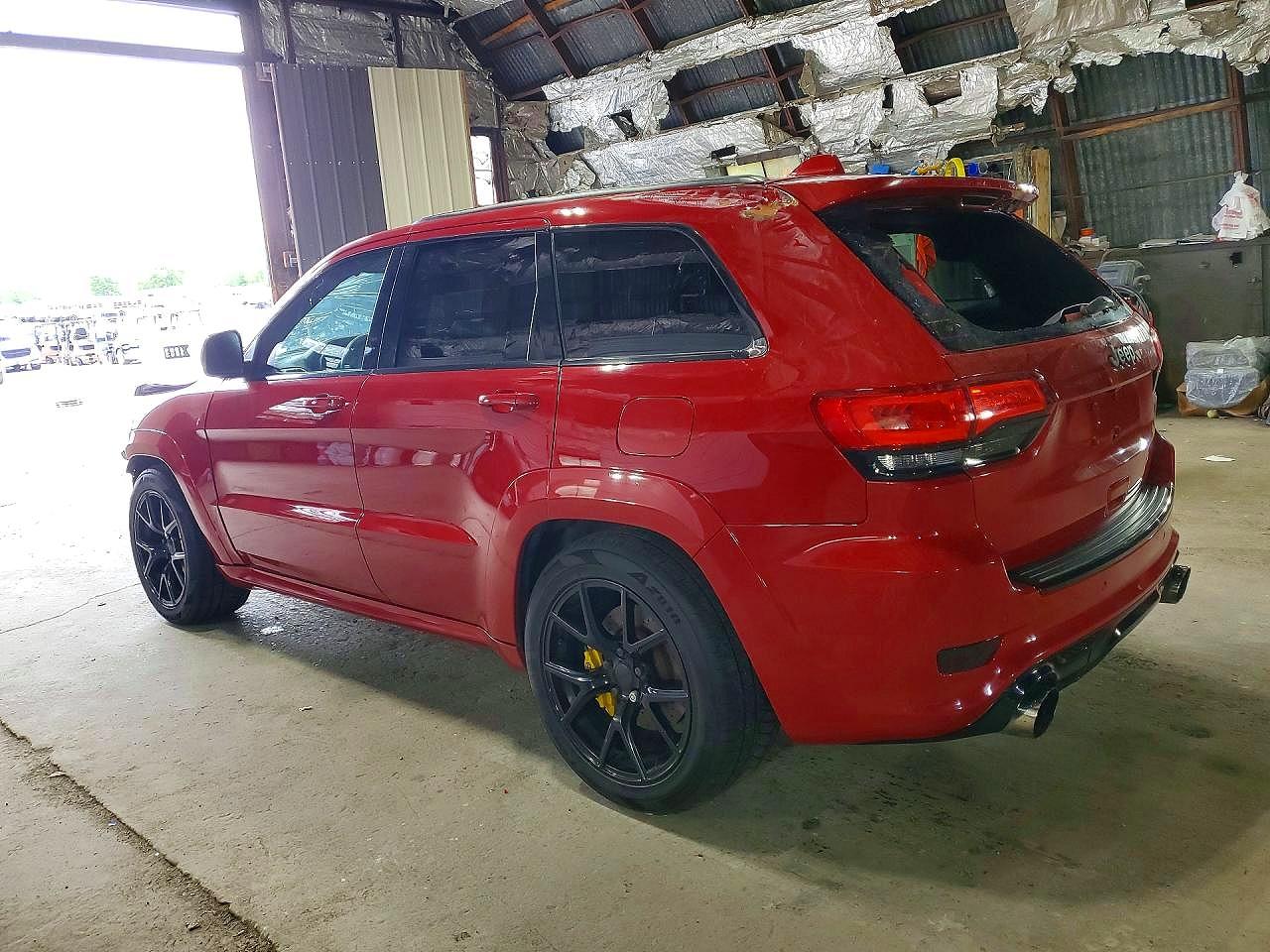 2014 Jeep Grand Cherokee Srt Red vin: 1C4RJFDJ6EC212661