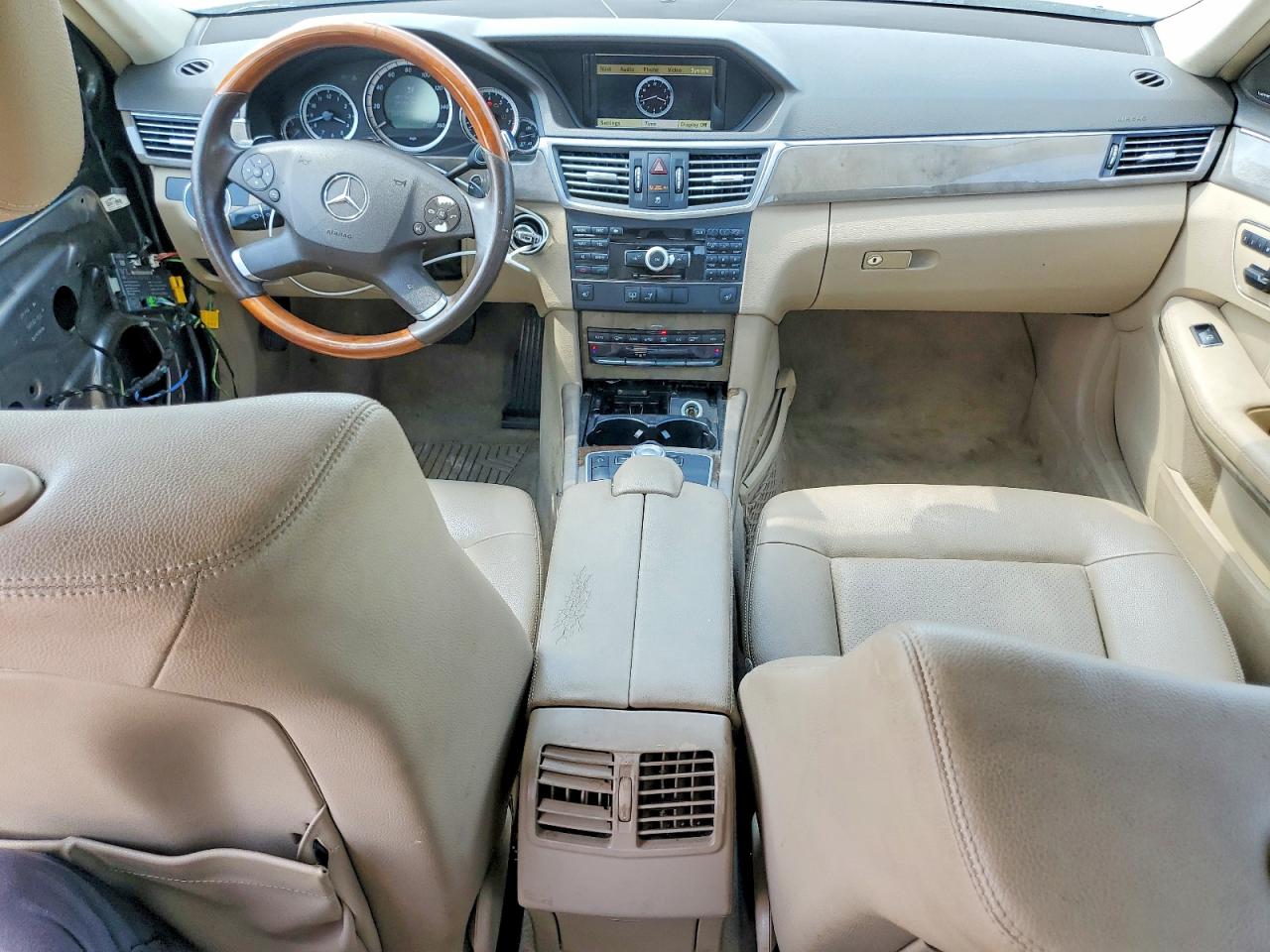 2010 Mercedes-benz E 350 Gray vin: WDDHF5GB9AA051083