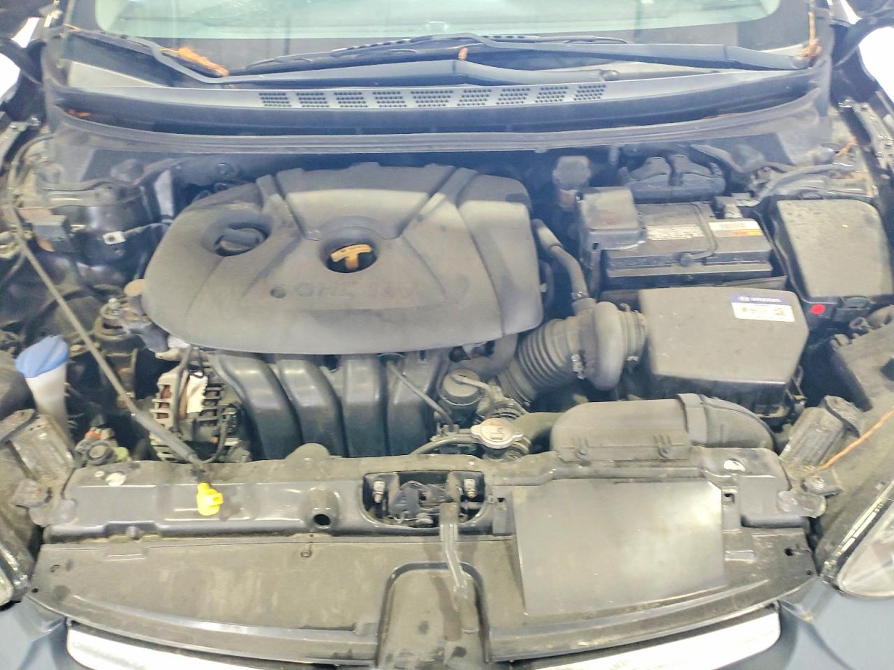 2015 Hyundai Elantra Se Black vin: KMHDH4AE5FU438117