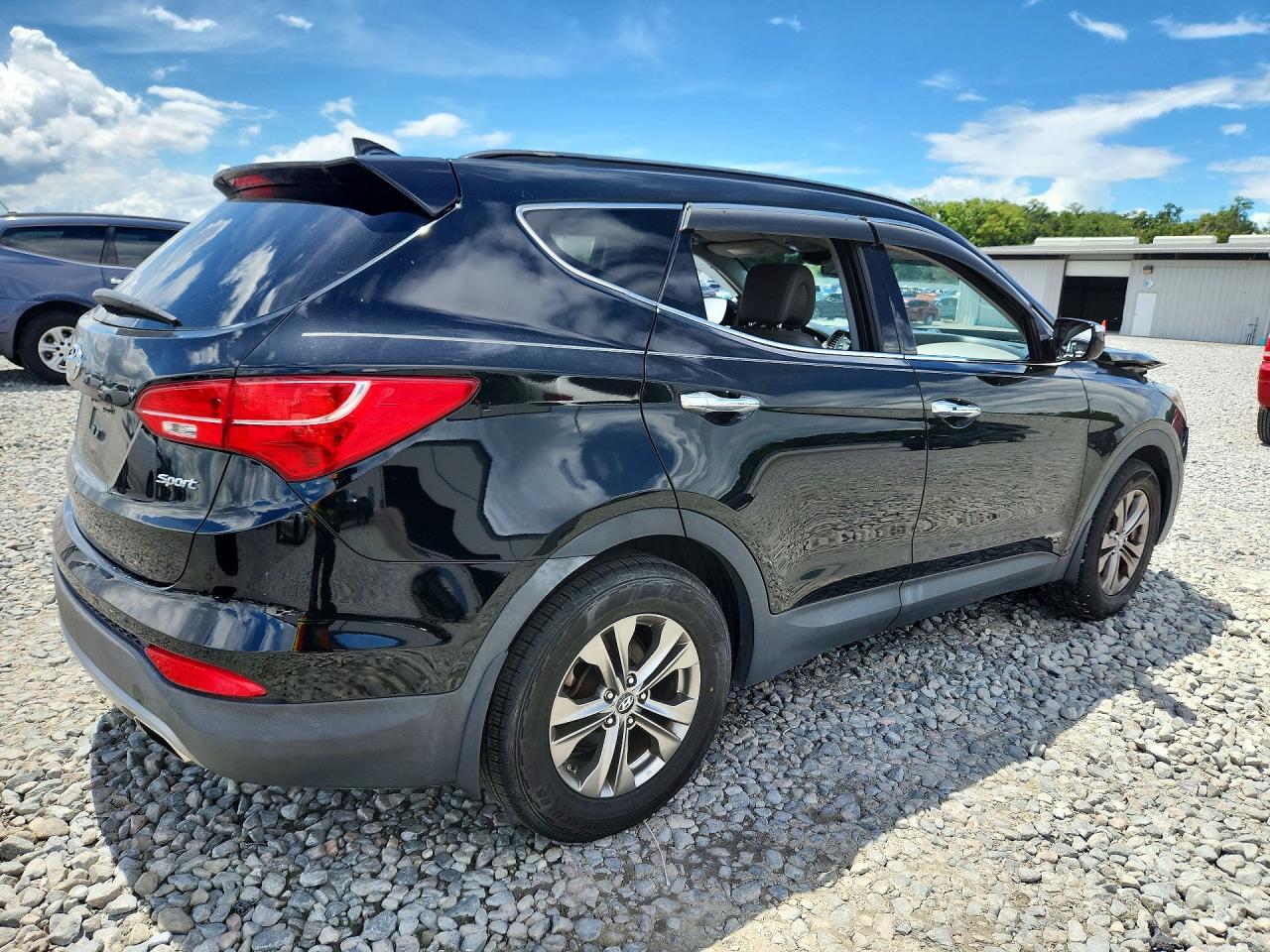 2013 Hyundai Santa Fe Sport 2.4l Black vin: 5XYZU3LB4DG115033
