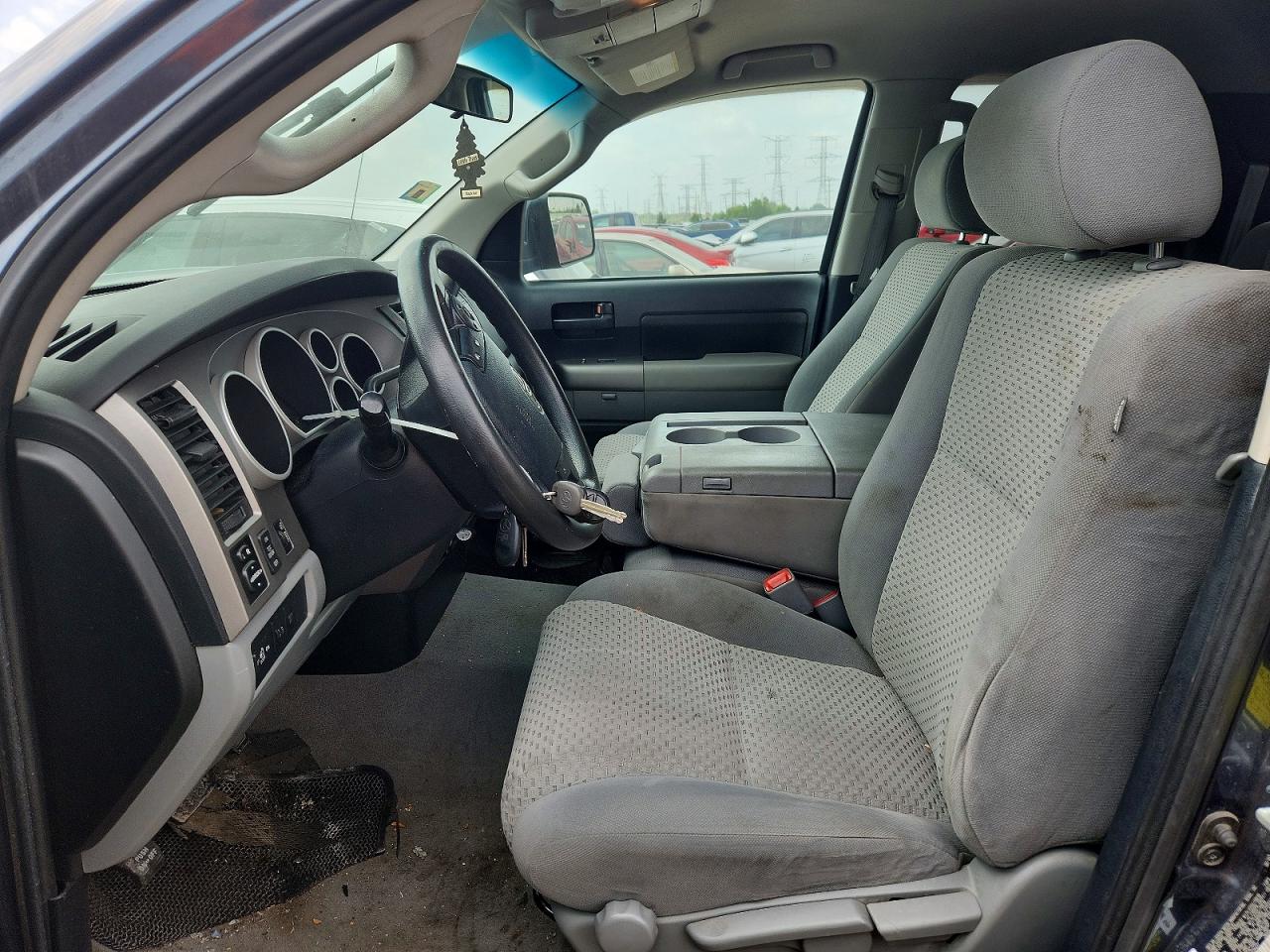 2010 Toyota Tundra Double Cab Sr5 Gray vin: 5TFUM5F10AX014427