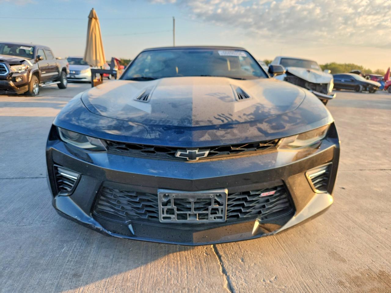 2017 Chevrolet Camaro Ss Black vin: 1G1FH3D73H0103509