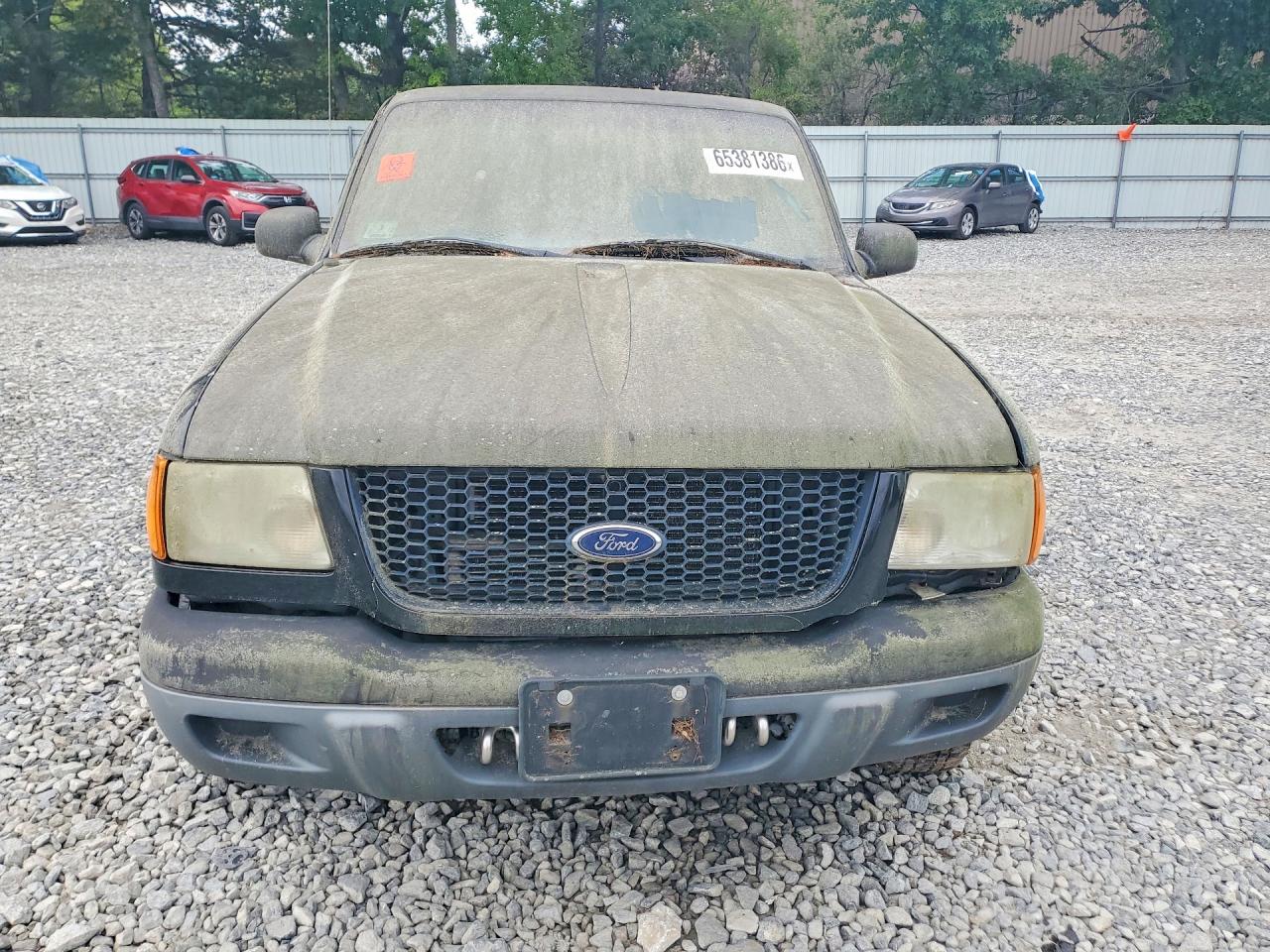 2003 Ford Ranger Super Cab Black vin: 1FTZR45E93TA12384