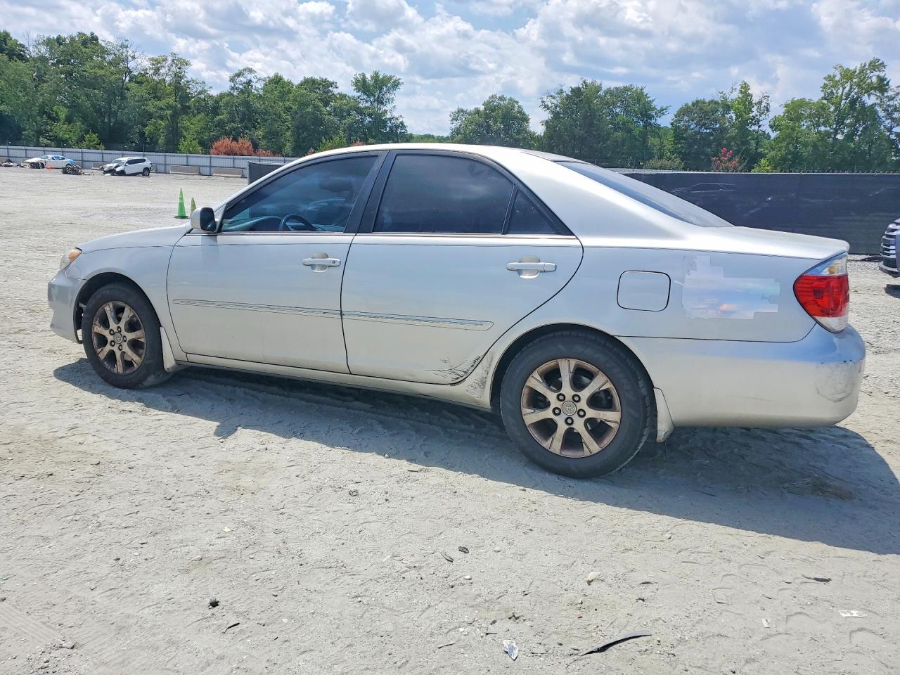 2005 Toyota Camry Xle V6 Silver vin: 4T1BF30K75U596343