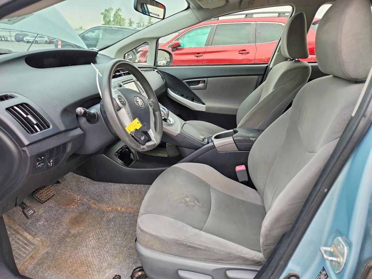2013 Toyota Prius Two Turquoise vin: JTDKN3DU7D1663459
