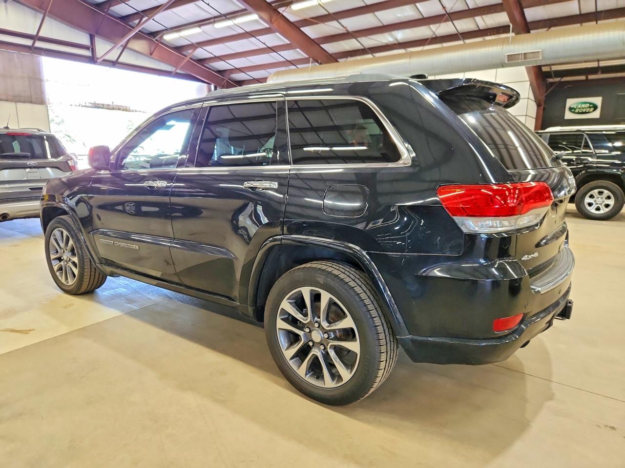 2018 Jeep Grand Cherokee Overland Black vin: 1C4RJFCG3JC387871
