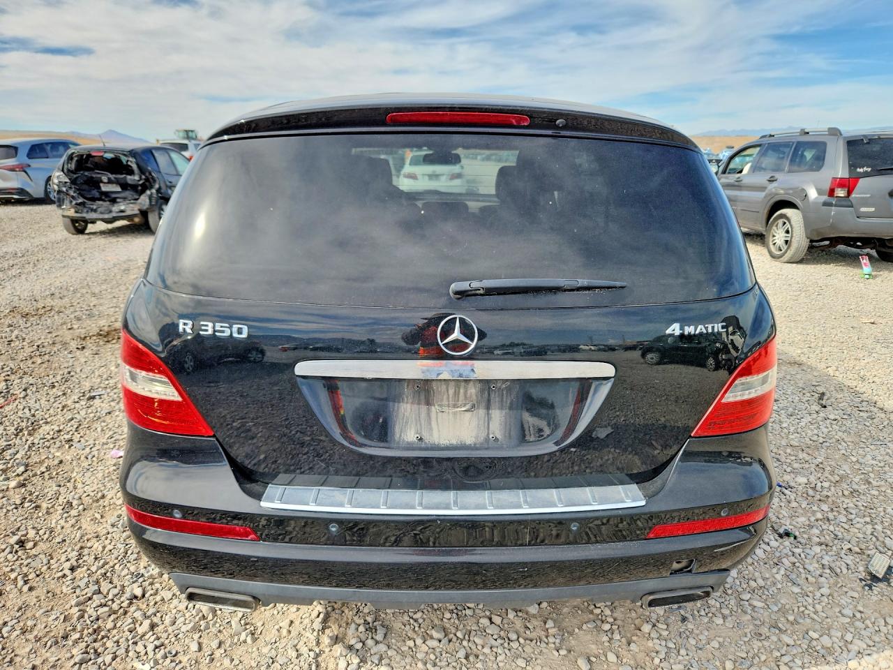 2011 Mercedes-benz R 350 4matic Black vin: 4JGCB6FE7BA123851