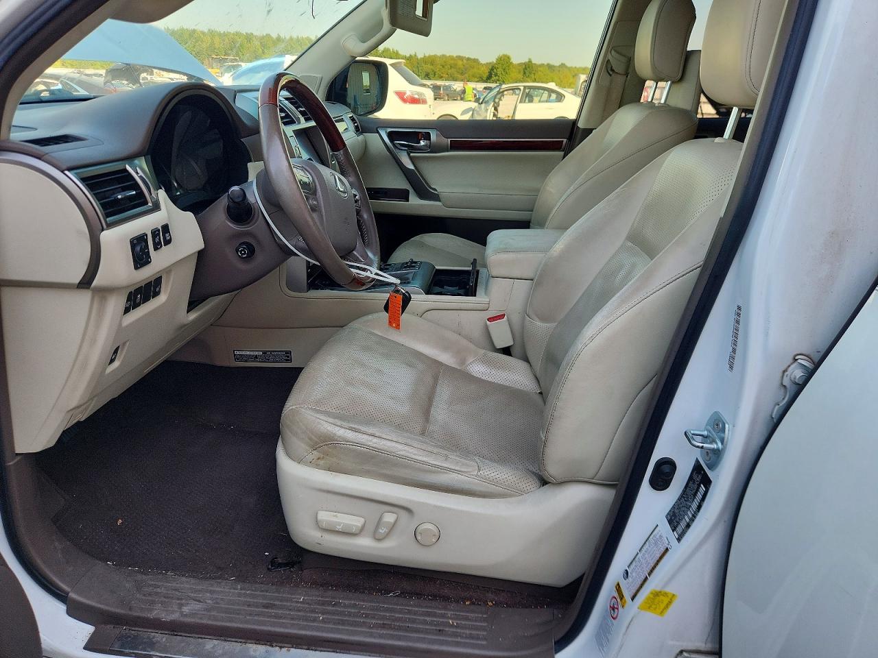 2012 Lexus Gx 460 Premium White vin: JTJJM7FX8C5048579