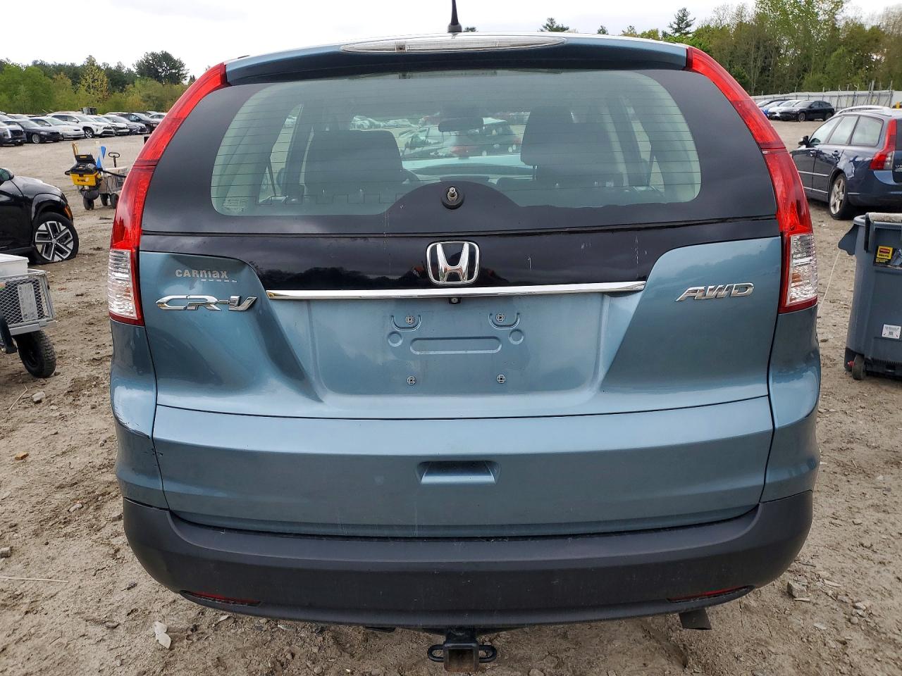 2014 Honda Cr-v Lx Синий vin: 2HKRM4H37EH605595