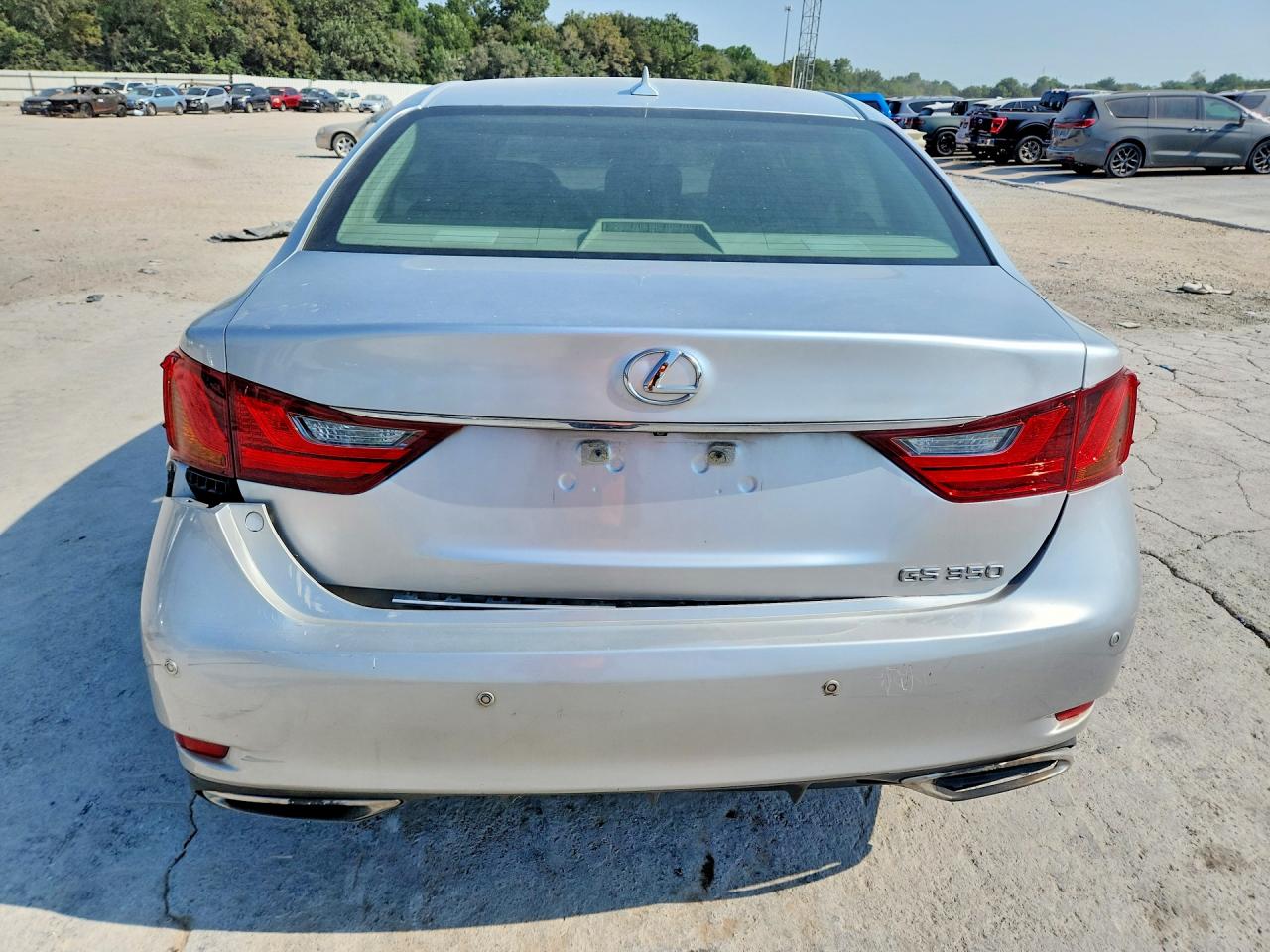 2013 Lexus Gs 350 Silver vin: JTHBE1BL7D5011799