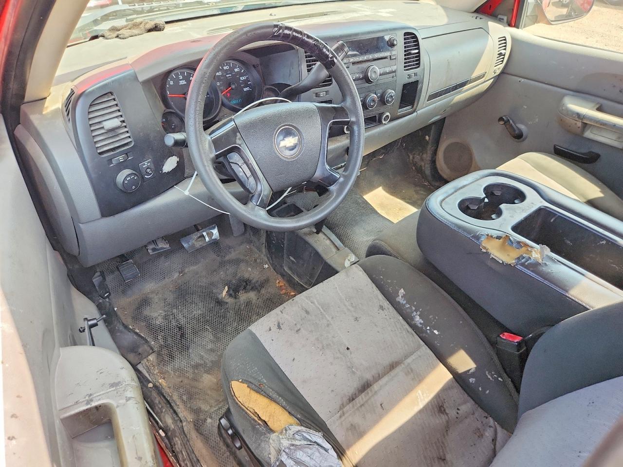 2008 Chevrolet Silverado K1500 Red vin: 1GCEK14C28Z218619