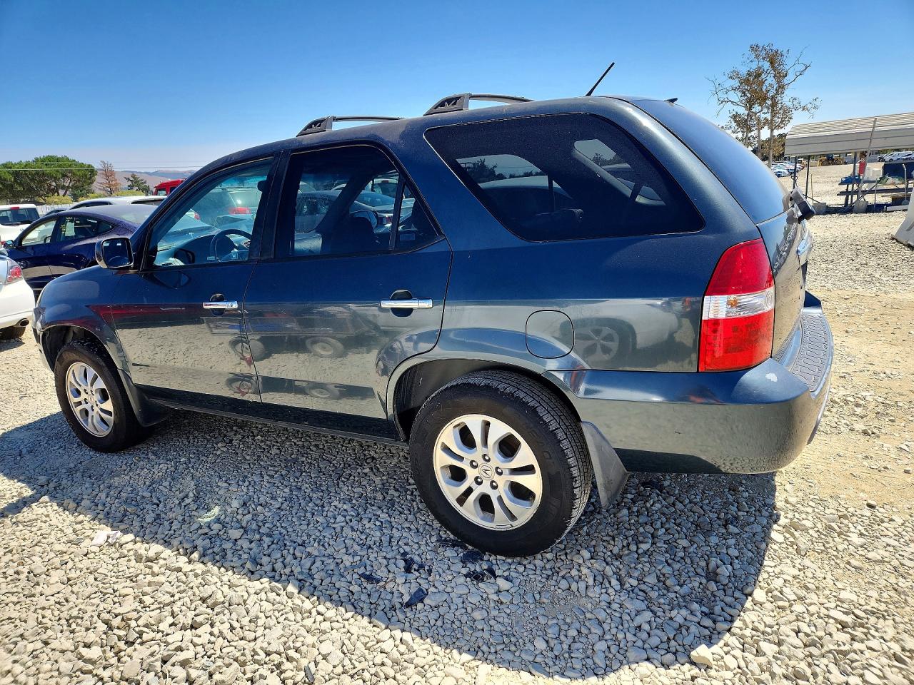 2003 Acura Mdx Touring Gray vin: 2HNYD18943H554409