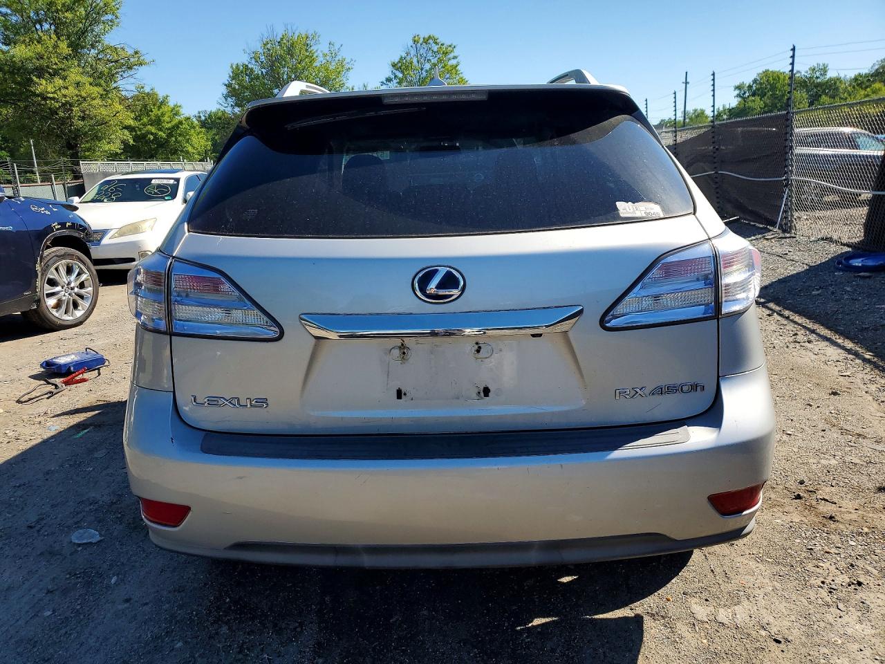 2010 Lexus Rx 450h Gray vin: JTJBC1BA3A2028101