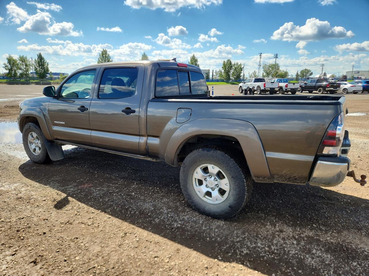 2012 Toyota Tacoma Double Cab Long Bed Gray vin: 5TFMU4FN1CX005848