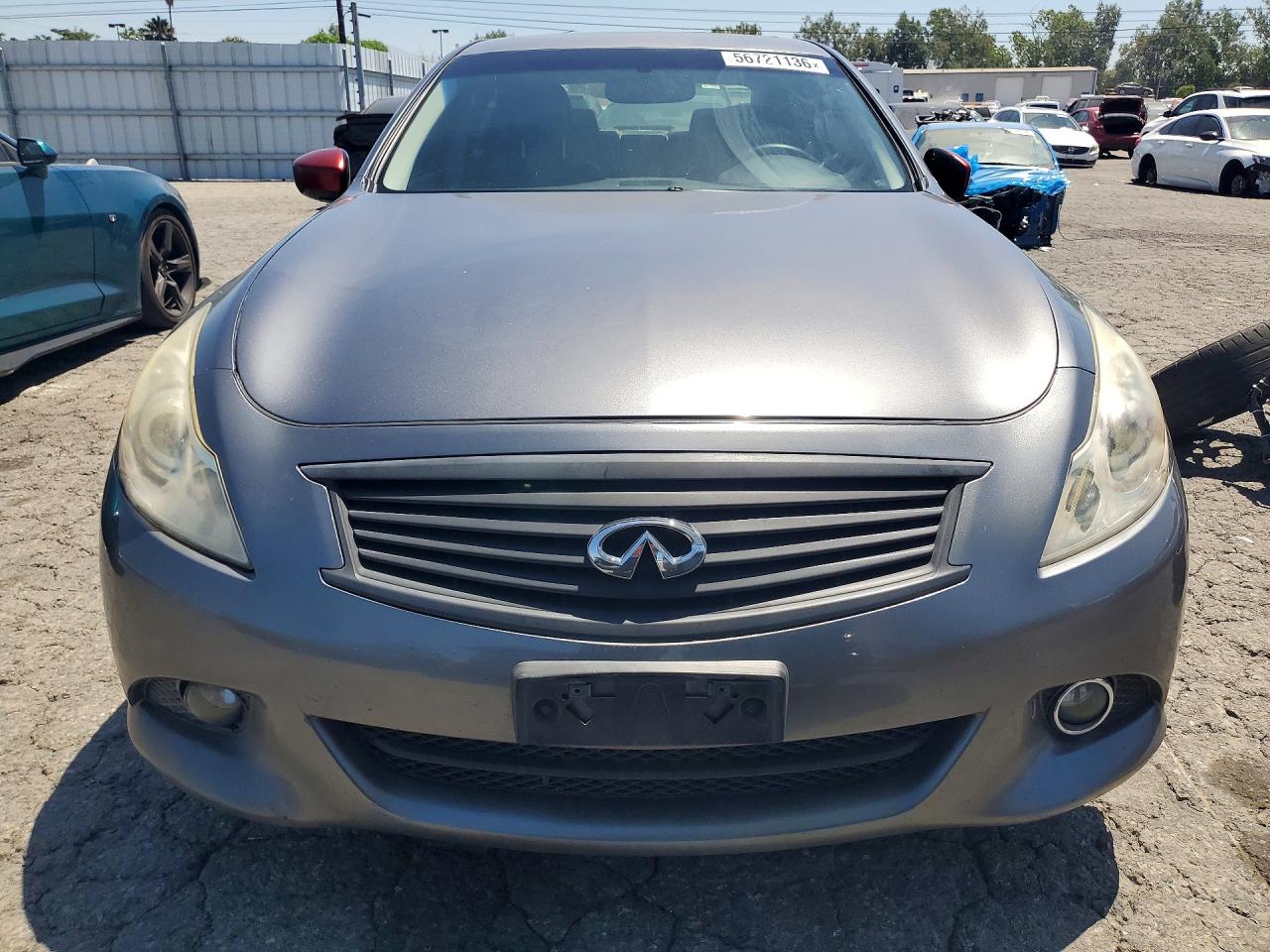 2012 Infiniti G37 Sedan Journey Silver vin: JN1CV6AP7CM628800