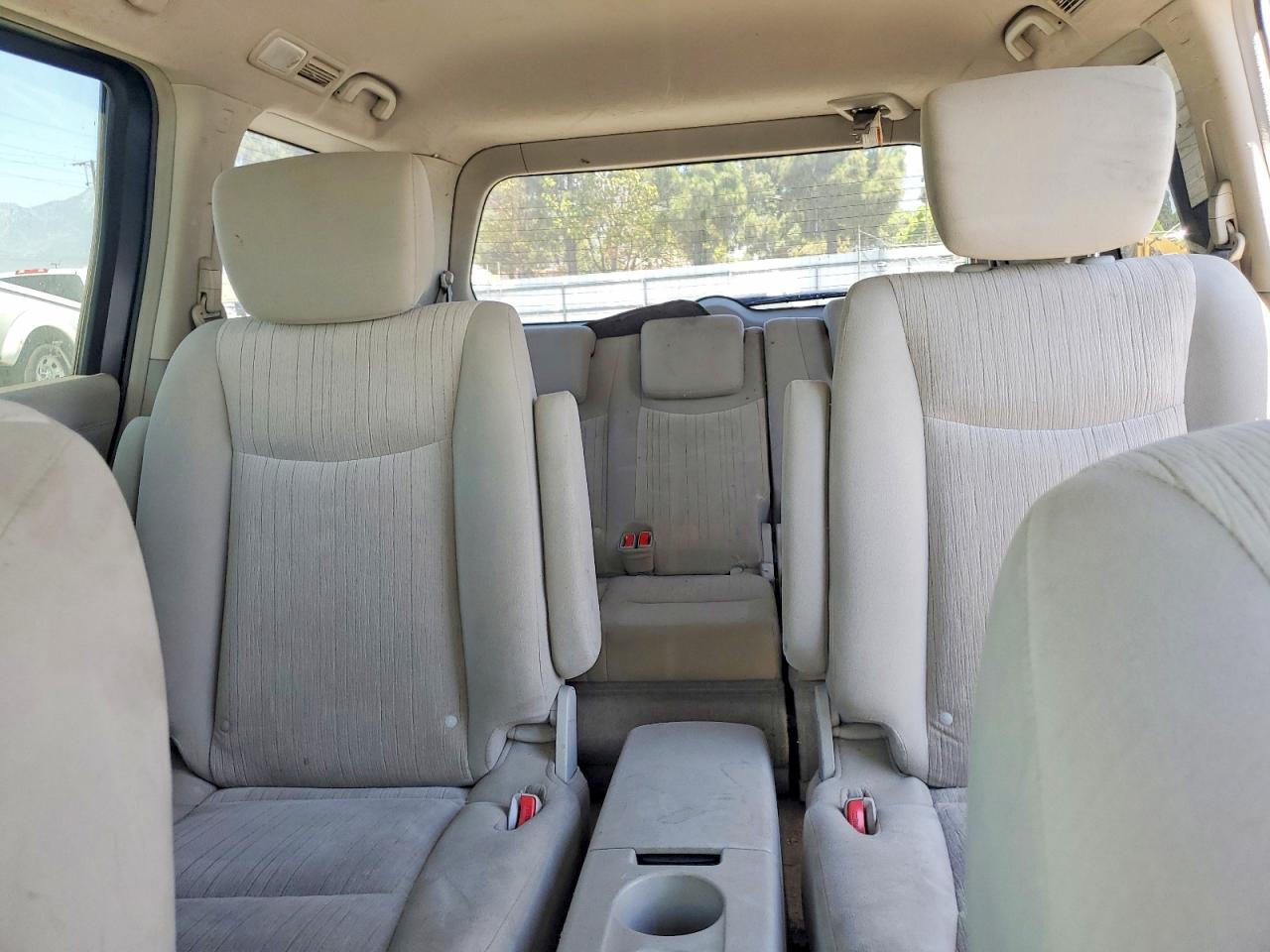 2012 Nissan Quest 3.5 S White vin: JN8AE2KP1C9049174